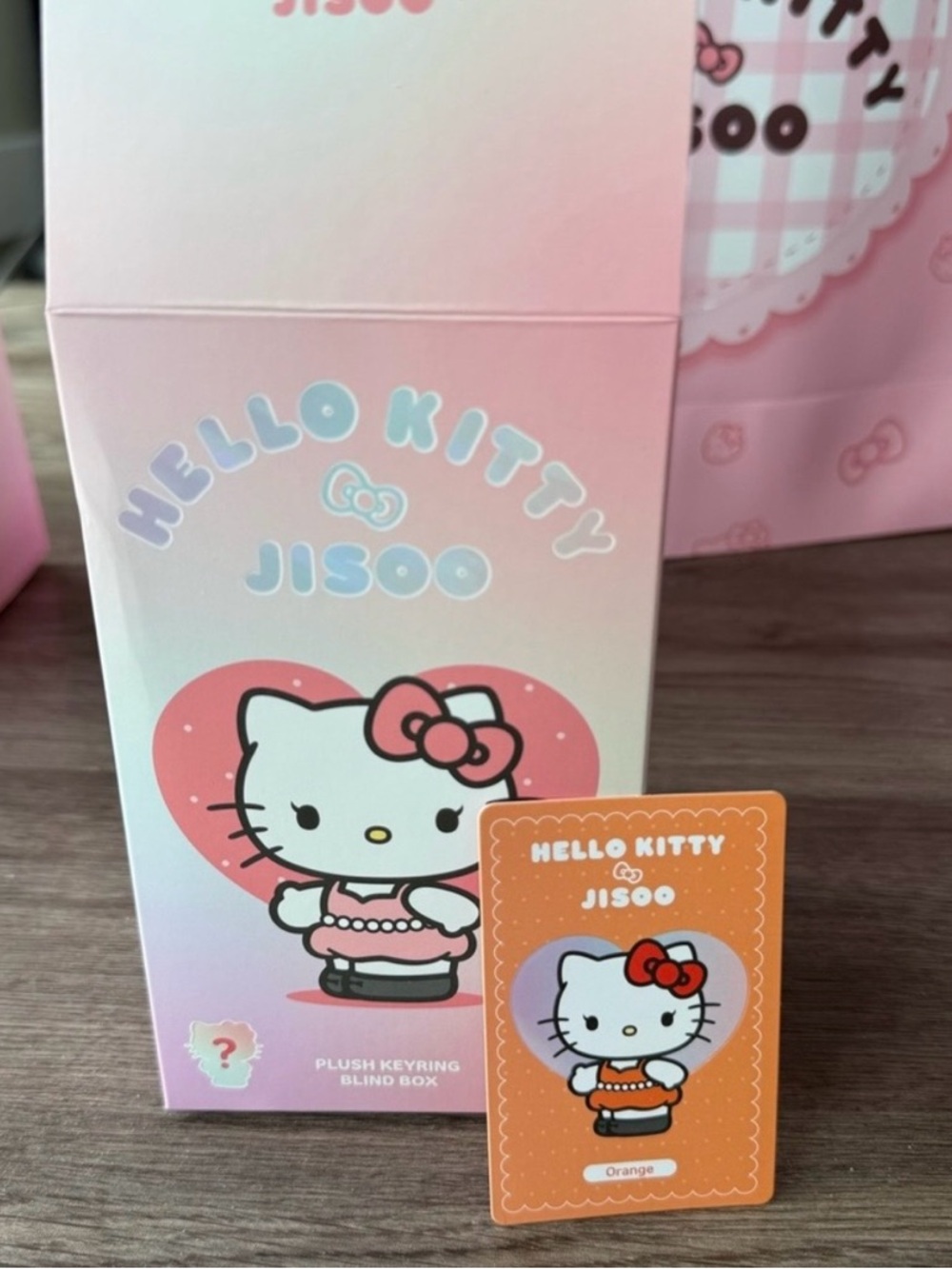 Hello Kitty x Jisoo Plush Keyring Blind Box